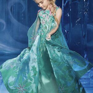 Disney by chasing fireflies frozen fever Elsa costume